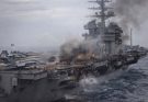 USS Abraham Lincoln Naval Giant Under Attack!