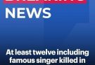 Twelve dead including famous singer in plane crash off remote island! sotd!