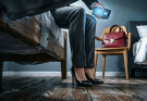 Part1: My neighbor screamed at me that shouting could be heard from my house every day, but I lived alone and worked from eight to six. The next day, I pretended to leave, hid under the bed, and listened as someone entered, walking as if she owned my life. I closed my eyes to keep from breathing. My bedroom door opened. And the voice that came from the speaker made my blood run cold