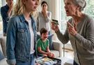 “My son slapped me because I asked my daughter-in-law not to smoke indoors.  —  Fifteen minutes later, One Phone Call Changed Everything”