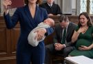 My husband brought his pregnant mistress to court and demanded I give up my baby. Then I opened the red folder.