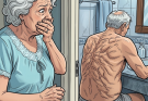 My husband used to lock himself in the bathroom every morning at 4 a.m. for thirty-five years. And the night I finally looked through the keyhole, I understood why he always whispered, “I’m doing this to protect you.”