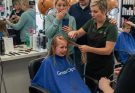 My 8-year-old daughter was getting a haircut when the hairdresser suddenly froze—then my daughter whispered something that terrified me.