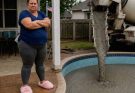 My Neighbor Filled My Pool With Concrete Because My Kids Were ‘Too Loud’ – She Never Expected What Happened Next